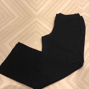 J.Crew Side Zipper Black Cropped Pants
